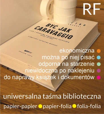 Uniwersalna taśma biblioteczna RF |2 cm x 130 m.